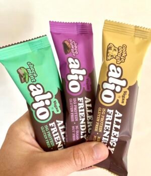 Alio: 3 Flavor Combo Box - Top 9 Allergen Free Protein Bar | High Protein | Nut Free | Low Calorie | Vegan | Gluten Free | non-GMO | Kosher | Plant Based | Amazing Taste! 12 Bars in a Box! - Image 6
