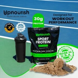 Vegan Sport Protein Powder Chocolate 20 servings – 30g Plant Based Protein, VELOSITOL, BCAAs, Organic Greens & Fruits, Probiotics, Tart Cherry for Post Workout Recovery, Inform Sports Certified Keto - Image 2