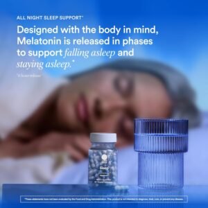Ritual Sleep BioSeries™ Melatonin: Sleep Aid for Adults, Sleep Supplement with Time Released Capsules, Drug Free Sleep Vitamins for Adults for All Night Sleep Support, 20 Capsules - Image 7