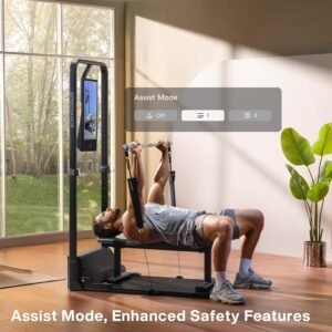 Gym Monster 2 Smart Home Gym, Upgraded AI-Powered Home Workout Machine, Multi-Functional Smith Machine, Full Body Strength Training Fitness Equipment, All-in-One Workout Station - Image 8