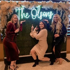 Custom Neon Signs, Personalised Large Led Neon Lights Sign Customizable for Wall Decor Wedding Birthday Party Bedroom Bar Shop Name Logo Lights (Optional 16" to 55") - Image 4