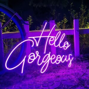 Custom Neon Signs, Personalised Large Led Neon Lights Sign Customizable for Wall Decor Wedding Birthday Party Bedroom Bar Shop Name Logo Lights (Optional 16" to 55") - Image 5