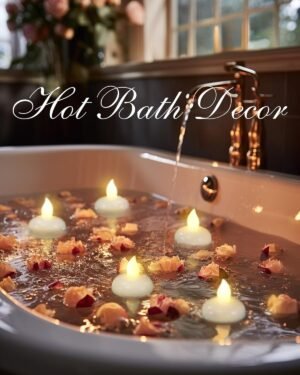Homemory 24 Pack Waterproof Flameless Floating Tealights, Warm White Battery Flickering LED Tea Lights Candles - Wedding, Party, Centerpiece, Pool & SPA - Image 4