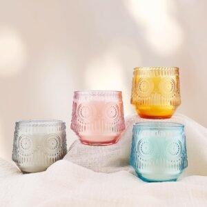 4 Pack Scented Candles for Home | Candle Set Gifts, Soy Candles for Home Scented, Candle Gifts for Women - Luxury Candles Set | Jasmine Lily,Lavender Eucalyptus,Sandalwood,Patchouli - Image 6