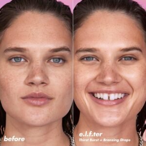e.l.f. SKIN The Hottest Drops Duo, Holy Hydration! Thirst Burst Drops & Bronzing Drops Skincare Set, For A Dewy, Sun-Kissed Look, Vegan & Cruelty-Free - Image 6