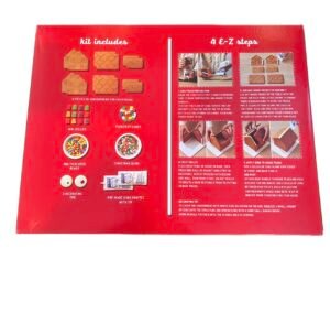 Create-A-Treat E-Z Build Gingerbread Houses, Value 2-Pack, 46.1 ounces - Image 5