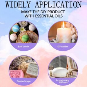 Essential Oils Set-Essential Oils-Perfect for Diffuser, Humidifier,Aromatherapy, Massage,Soap Making,Skin & Hair Care,30x5 ml - Image 4