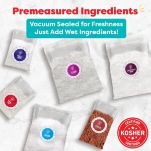 Baketivity DIY Cake Pop Baking Kit for Kids - Premeasured Ingredients, Decorating Supplies - Image 3