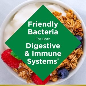 Nature's Bounty Acidophilus Probiotic, Daily Probiotic Supplement, Supports Digestive Health, 1 Pack, 120 Tablets - Image 3