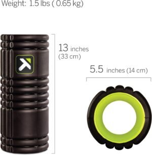 TRIGGERPOINT Performance Therapy Grid Patented Multi-Density Foam Massage Roller - Image 2
