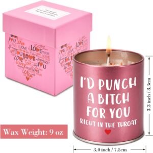 Birthday Gifts for Women,Valentines Galentines Day Gifts for Her Girlfriend,Mothers Day Gifts,Sister Gifts for Sisters,Friendship Gifts,Christmas Stocking Stuffers,Scented Candle Funny Gifts ldeas - Image 2