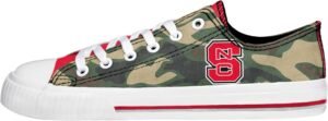 FOCO Nc State Womens Camo Low Top Canvas Shoe Size 8 - Image 2