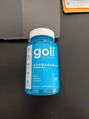 Goli Ashwagandha & Vitamin D Gummy 120 Count - Relax. Restore. Unwind. (Mixed Berry, KSM-66, Vegan, Plant Based, Non-GMO, Gluten-Free & Gelatin Free), Pack of 2 - Image 2