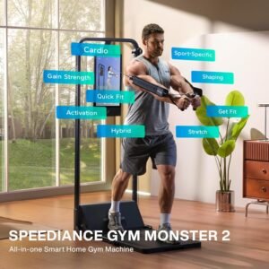 Gym Monster 2 Smart Home Gym, Upgraded AI-Powered Home Workout Machine, Multi-Functional Smith Machine, Full Body Strength Training Fitness Equipment, All-in-One Workout Station - Image 2