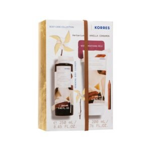 KORRES Vanilla Cinnamon Shower Gel & Body Milk Set, Value set, 450ml - Image 2