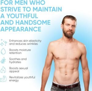 FRIEND OF DOROTHY, Handsome, Marine Collagen Tablets Enhanced with Aloe Vera, Hydrolyzed Collagen Supplements for Men, 60 Capsules per Pouch - Image 3