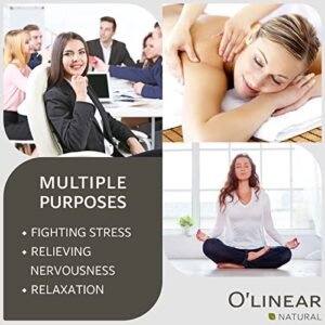 O’Linear Stress Relief Essential Oil Blends - Calming Essential Oil for Diffuser - Aromatherapy Relaxing Blend Oil - Essential Oils for Air Purifier 3.4 oz (100ml) - Image 3