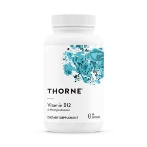 THORNE Vitamin B12 - as Methylcobalamin - Supports Heart & Nerve Health, Blood Cell Function, Healthy Sleep & Methylation* - Gluten, Dairy & Soy-Free - 60 Capsules - Image 2