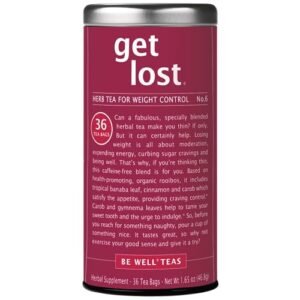 The Republic of Tea - Flavorful Weight Control Herbal Tea | Get Lost Number 6 Weight Control Herb Tea, No Caffeine | 1.65 Ounces, 36 Tea Bags - Image 2