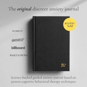 Worry for Nothing: Guided Anxiety Journal, Cognitive Behavioral Therapy Mental Health Journal, Anxiety Relief & Self Care, Journal for Men & Women, Mental Health Gifts - Image 3