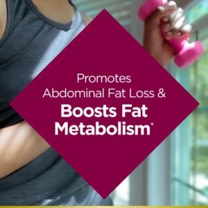 Nature's Bounty Optimal Solutions Metabolism Booster Supplement, Boosts Fat Metabolism, Promotes Abdominal Fat Loss, With Citrus Extracts and Black Ginger, 60 Capsules - Image 4