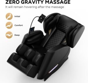 2025NEW Massage Chair Full Body, Zero Gravity Massage Recliner Chair with Heat, 5 Auto Modes, Foot Roller, Bluetooth and LCD Touch Screen, Fit Office and Home Relaxation - Image 5