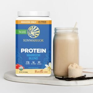 Organic Plant Based Protein Powder | Vegan Organic Protein Powder Vanilla Flavored with BCAA Amino Acids & Hemp Seed Pea Blend | Non-GMO Soy Dairy Filler & Gluten Free (Vanilla, 32 Servings) - Image 7