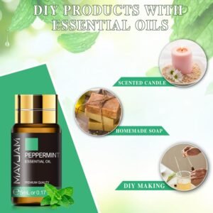 Essential Oil Set, 35PCS Premium Essential Oils Kit, 5ML Essential Oils Fragrance Oil Scent for DIY Candle and Soap Making - Image 6