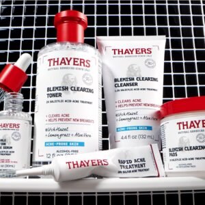 Thayers Blemish Clearing Acne Pads, Salicylic Acid Acne Treatment for Face, Pore Reducing, Exfoliating, and Soothing Skincare, Witch Hazel Toner Pads, 60 Ct - Image 6