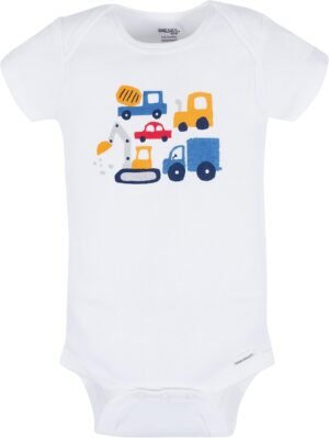 Onesies Brand baby-boys 8-pack Short Sleeve Mix & Match Bodysuits - Image 4