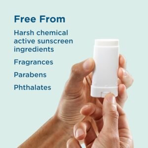 BLUE LIZARD Sensitive Mineral Sunscreen Stick with Zinc Oxide, SPF 50+, Water Resistant, UVA UVB Protection Easy to Apply, Fragrance Free, 0.5 Oz - Image 7