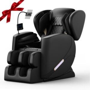 2025NEW Massage Chair Full Body, Zero Gravity Massage Recliner Chair with Heat, 5 Auto Modes, Foot Roller, Bluetooth and LCD Touch Screen, Fit Office and Home Relaxation - Image 2
