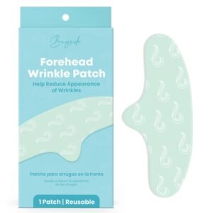 Forehead Wrinkle Patches Reusable | Non-Invasive Wrinkle Treatment for Fine Lines | Works with Face Lift Tape and Eye Patch Kits | Long-Lasting, Gentle Skin Care Solution | Includes Storage Tin - Image 2