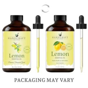 Handcraft Blends Lemon Essential Oil - Huge 4 Fl Oz - 100% Pure and Natural - Premium Grade Essential Oil for Diffuser and Aromatherapy - Image 2