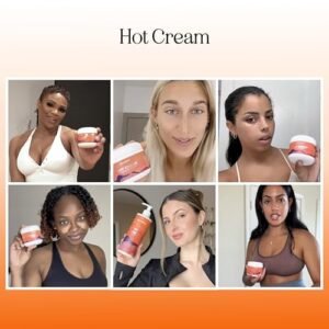Hot Firming Lotion Sweat Enhancer - Skin Tightening Cream for Stomach Fat and Cellulite - Sweat Cream for Better Workout Results - Long Lasting Moisturizing Pre and Post Workout Massage Lotion - Image 2