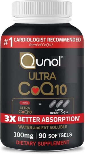 Qunol Ultra CoQ10 100mg Softgels- 3x Better Absorption, Antioxidant for Heart Health & Energy Production, Coenzyme Q10 Vitamins and Supplements, 3 Month Supply, 90 Count - Image 2