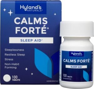 Hyland's Calms Forte Tablets, Natural Relief of Nervous Tension and Occasional Sleeplessness, 100 Count - Image 3