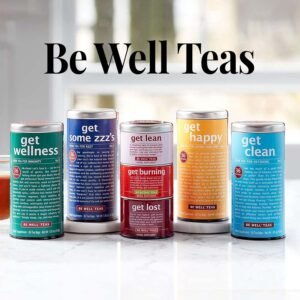 The Republic of Tea - Get Lost Stackable Tea Tin, 42 Tea Bag, Tin | Caffeinated - Image 7