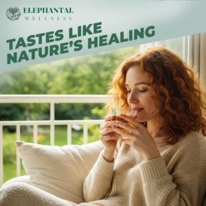 Elephantal Wellness Premium Inflammation Herbal Tea | Comfort & Mobility Blend with Turmeric, Boswellia, White Willow Bark & Ginger | Handmade, Non-GMO, Caffeine-Free Loose Leaf, 2oz, 20 Servings - Image 6