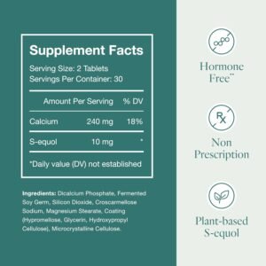 EQUELLE Menopause Multi-Symptom Relief - Women's Health Support for Hot Flashes, Sleep*, Muscle Aches & More - Hormone-Free - Image 3