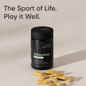 Sports Research Berberine - Herbal Ayurvedic Metabolic Health Support - 500 mg - 60 Capsules - Vegan Certified, Gluten-Free, Non-GMO - Image 8