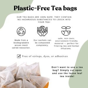 AutoimmuniTea – Soothing Tea Bags for Allergy Relief and Sinus Relief, Organic, Caffeine Free and USDA Certified, Blend of Lemon Balm, Ginger, Nettle, and Licorice, AIP Friendly - Image 6