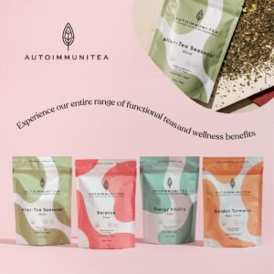 AutoimmuniTea – Soothing Tea Bags for Allergy Relief and Sinus Relief, Organic, Caffeine Free and USDA Certified, Blend of Lemon Balm, Ginger, Nettle, and Licorice, AIP Friendly - Image 9