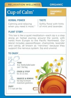 Traditional Medicinals Organic Herbal Tea Variety Pack for Stress and Sleep Support, 6 Flavors, Lavender, Chamomile, Lemon & Valerian Root, 96 Tea Bags, (6 Pack) - Image 5