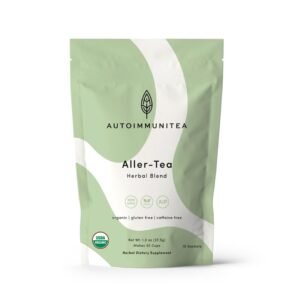 AutoimmuniTea – Soothing Tea Bags for Allergy Relief and Sinus Relief, Organic, Caffeine Free and USDA Certified, Blend of Lemon Balm, Ginger, Nettle, and Licorice, AIP Friendly - Image 2