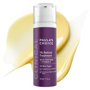 Paula's Choice CLINICAL 1% Retinol Treatment Cream with Peptides, Vitamin C & Licorice Extract, Anti-Aging & Wrinkles - Image 2