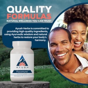 Ayush Herbs Flucomune - Immune Support Supplement, Sinus Support for Women & Men, Herbal Lung & Respiratory Balance for Adults - 90 Vegetarian Capsules (1 Count) - Image 8