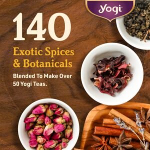 Yogi Tea Throat Comfort - 16 Bags per Pack (4 Packs) - Herbal Tea for Throats - Organic Throat Soothing - Includes Licorice Root, Wild Cherry Bark, Slippery Elm Bark & More - Image 10