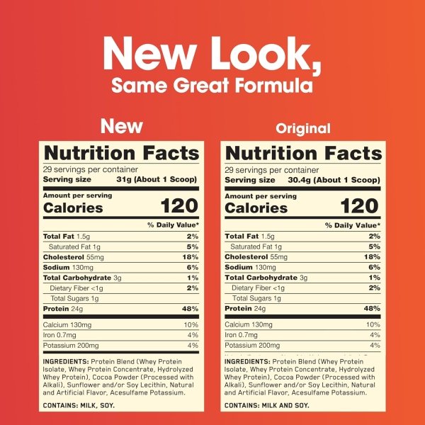Optimum Nutrition Gold Standard 100% Whey Protein Powder, Double Rich Chocolate 1.98 Pound (Packaging May Vary) - Image 4