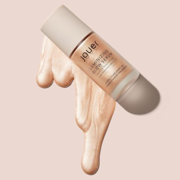 Jouer Luminizing Glow Drops for Face, Dewy Serum for Glowing Skin, 7% Niacinamide, Hyaluronic Acid, & Glycerin, 1 fl oz - Image 7
